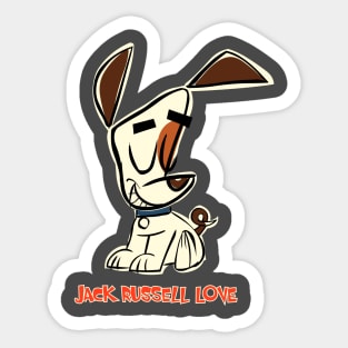 Happy Jack Sticker